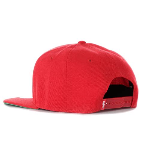 Customize Red 3d Embroidery Snapbacks Candt Headwear