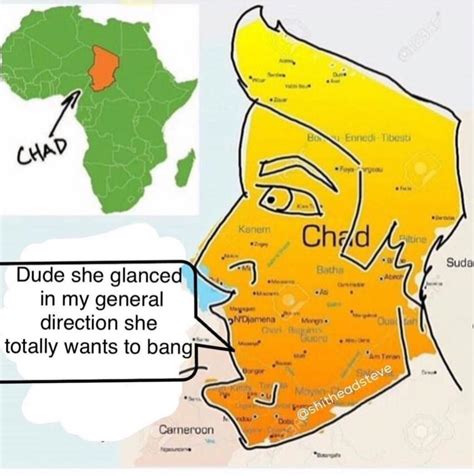 A Map Of Chad Chad Know Your Meme