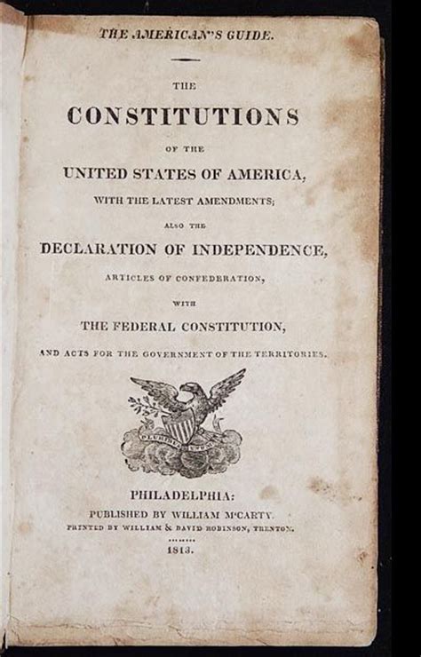 Total 14 constitutions federal constitution 13 state constitutions basic features of the federal. The American's Guide: The Constitutions of the United ...