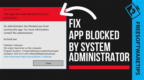 Easily Fix This App Has Been Blocked By Your System Administrator In Windows