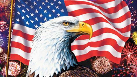 American Flag Bald Eagle Symbols Of America Hd Wallpaper High