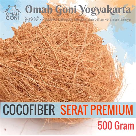 Jual Cocofiber 500 Gram Media Tanam Anggrek Serat Kelapa Serabut