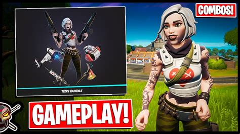 New Tess Bundle Before You Buy Gameplay Combos Fortnite Battle