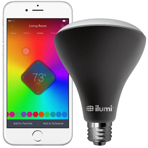 Ilumi Outdoor Bluetooth Smart Led Br30 Flood Light Bulb Dimmable