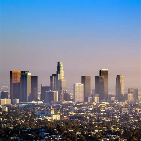 Innenstadt Los Angeles Skyline — Stockfoto © F11photo 91604090