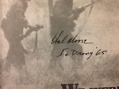 Signed We Were Soldiers Once Harold Moore And Joseph Galloway Etsy