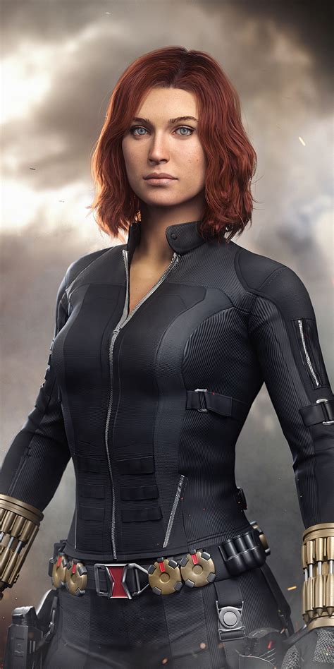 1080x2160 Marvels Avengers Black Widow 4k One Plus 5thonor 7xhonor