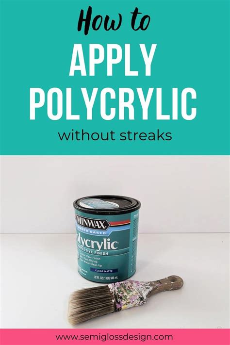 Can You Put Polycrylic Over Chalk Paint