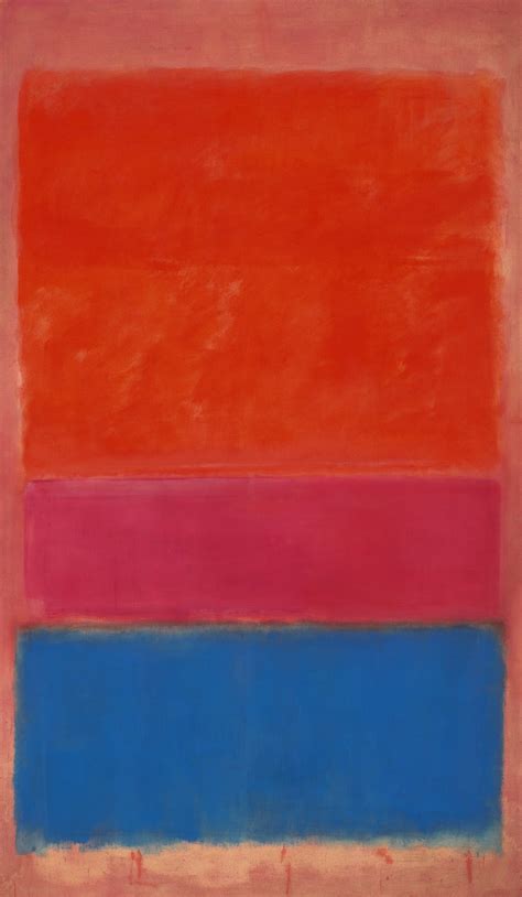 No 1 Royal Red And Blue 1954 Mark Rothko