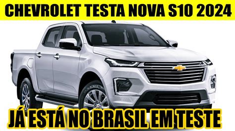 Chevrolet ComeÇa A Testar A Nova GeraÇÃo Da S10 2024 Youtube