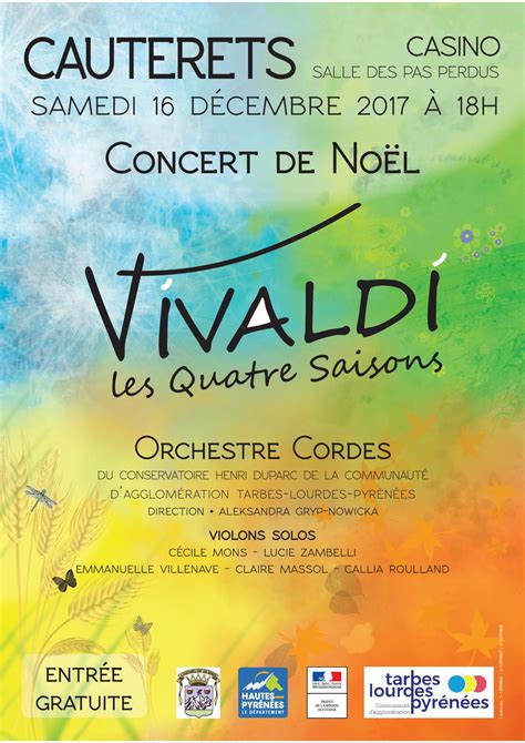 Les 4 Saisons De Vivaldi Classique Ramdam Magazine