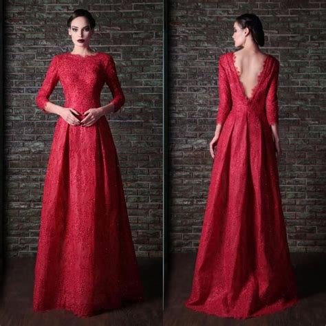 22 lovely red prom dresses for the beautiful evenings godfather style long sleeve