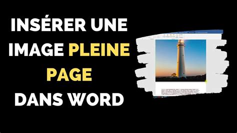 I know you have to hold a button when you click, but can't figure it out for the life of me. Comment insérer une image Word en pleine page ? [Tuto ...