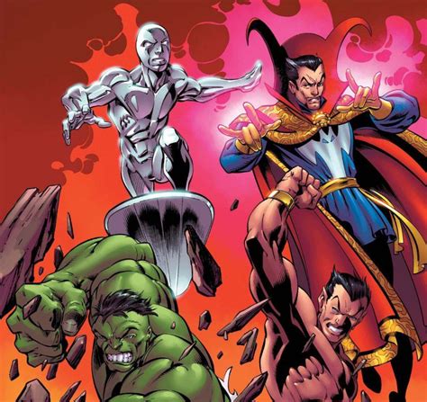 Classic Defenders Team With Hulk Namor And Silver Surfer Are Coming