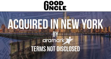 Good Uncle Gobbled Up By Aramark AlleyWatch