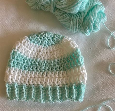 Crochet Pattern Instant Pdf Download Crochet Baby Hat Basic Baby