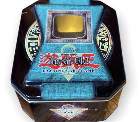 Yu Gi Oh 2004 Vintage Collectors Green Empty Tin Blade Knight 4000