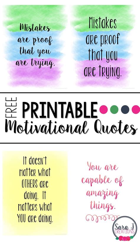 Inspirational Printables Heres A List Of All Our Free Printables For You