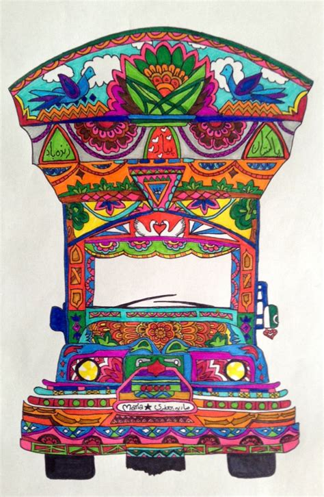 The arts in our society have become 'spectator sports' reserved for the talented. Doodle Doo — Pakistani Truck Art. "*Meyree Jaan Pakistan ...