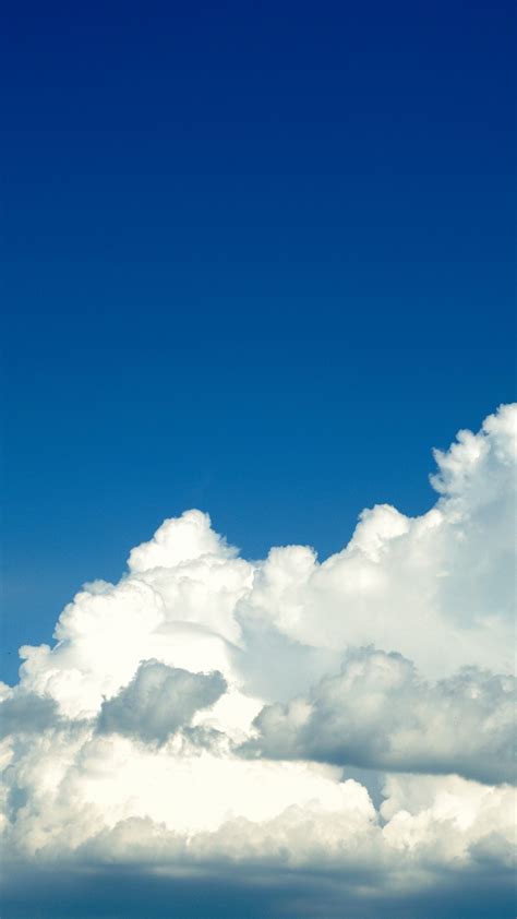 Blue Sky Clouds 1080x1920 Wallpaper Wallhavencc