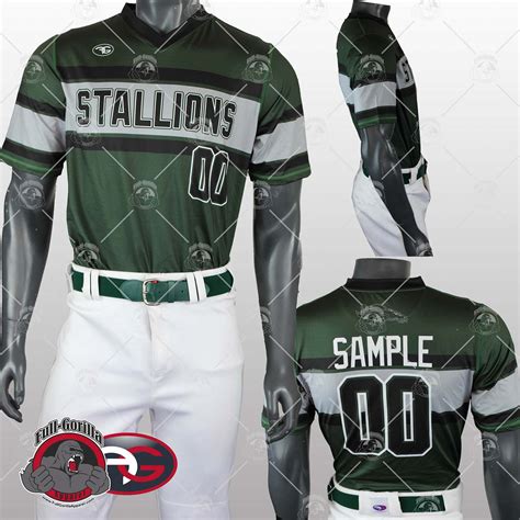 Baseball Uniforms Custom Baseball Jersey And More By Full Gorilla Apparel