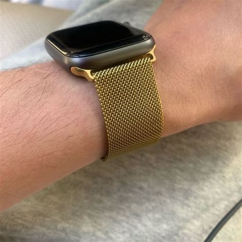 Gold Apple Watch Milanese Loop Cheap Collection Save Jlcatj Gob Mx