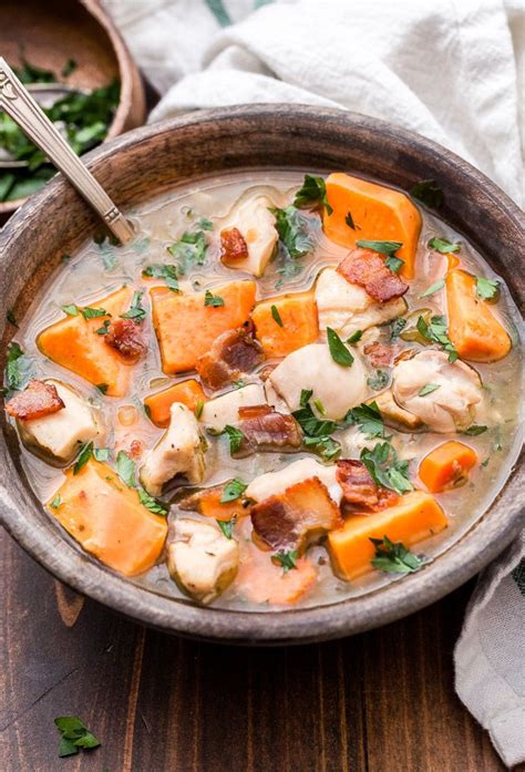 The ultimate quick and easy chicken stew. Chicken and Sweet Potato Stew is a cozy dinner to warm up ...