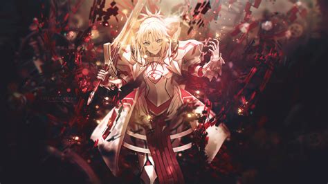 Anime Fateapocrypha Hd Wallpaper Fate Apocrypha Mordred Fate