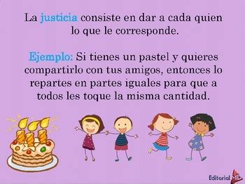 Dado que la justicia, a su vez, presenta la por otro lado, la equidad, sin embargo, es la acción en la que dicho reparto se hace en función de los. La Justicia (El Respeto y La Equidad) by Editorial MD | TpT