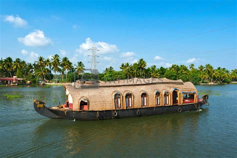 Royalty Free Image Houseboat On Kerala Backwaters India By Dimol