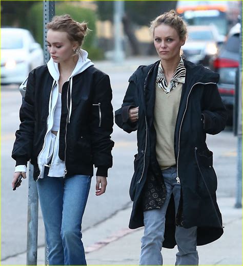 Lily Rose Depp Shops With Mom Vanessa Paradis Photo 3556566 Lily