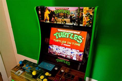Teenage Mutant Ninja Turtles Arcade1up Cabinet Review Ign
