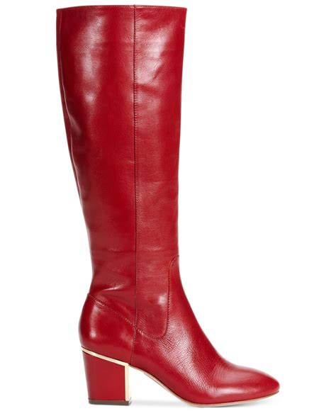 tall red leather boots division of global affairs