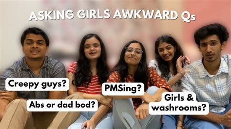 Guys Asking Girls Awkward Questions😬 Youtube
