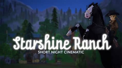 Starshine Ranch 🤠 Cinematic Music Video 🌙 Star Stable Online⭐️