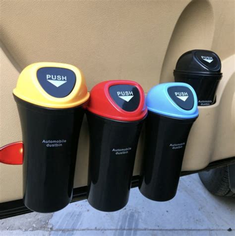 Auto Cup Holder Trash Can For Car Accessories® Best Gadget Store