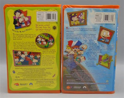 The Rugrats Movie Rugrats In Paris The Movie VHS