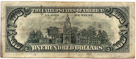 100 Dollars United States Note United States Numista