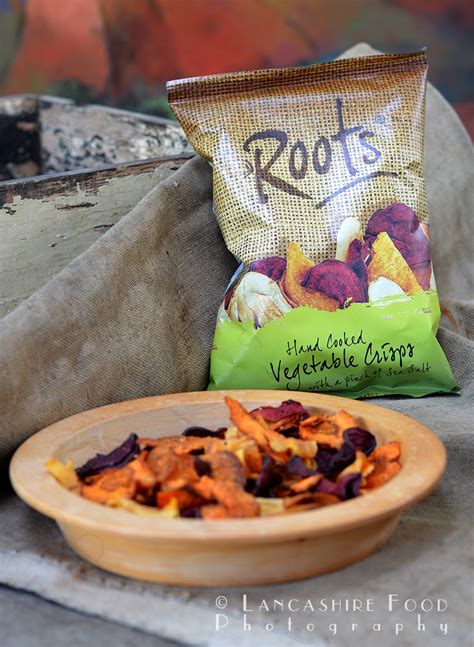 Roots Hand Cooked Vegetable Crisps Food Lancashire
