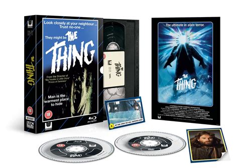 The Thing Vhs Range Hmv Exclusive Blu Ray Free Shipping Over