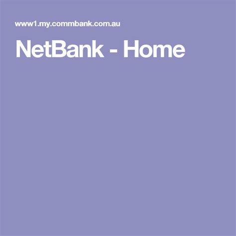 Commonwealth bank of australia (commbank or cba), as some of you may already know is a popular australian multinational bank. Netbank Logon Commonwealth Bank Of Australia