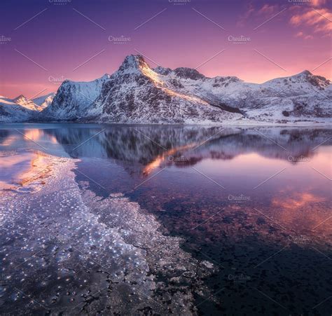 Ш., 5 ° 34 ' в. Aerial view of snowy mountains (с изображениями) | Снежные ...