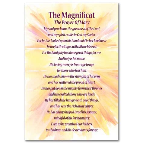 The Magnificat Mini Print