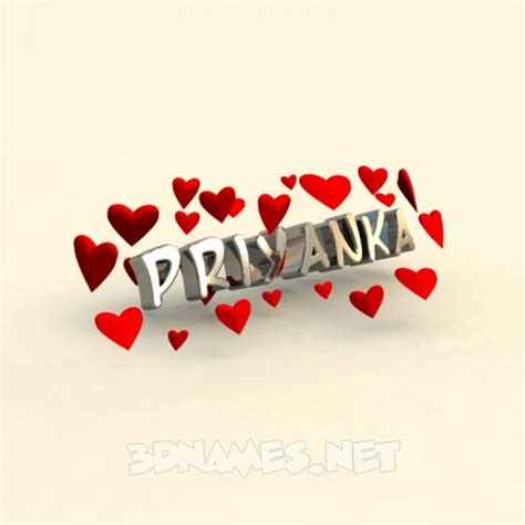 Preview Of In Love For Name Priyanka