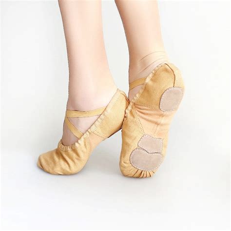Girls Kids Pointe Shoes Dance Slippers High Quality Ballerina Practice