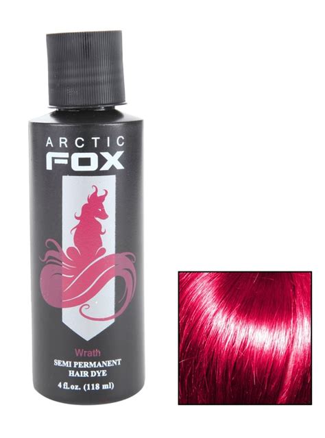 Arctic Fox Semi Permanent Wrath Hair Dye In 2020 Dyed Hair Fox Hair