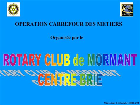 Ppt Operation Carrefour Des Metiers Powerpoint