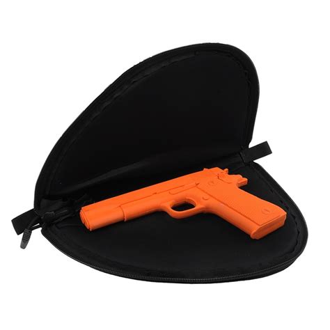 Tactical Portable Black Revolver Airsoft Pistol Rug Gun Bag Holster