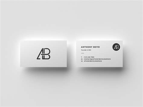 Download Business Card Top View Mockup | Free business card mockup, Business card mock up, Minimalist ...