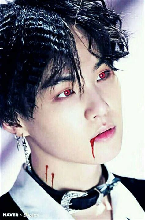 Photo bts fanart kpop bts halloween vampire kpop fanart celebrities bts jimin fan art. Fanart BTS - Bangtan Boys - Suga Vampire ♥ - Wattpad